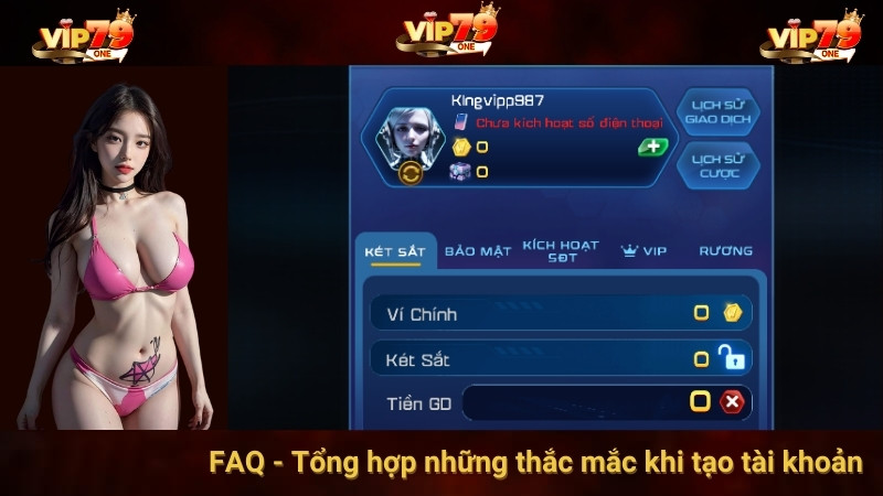FAQ - Tổng hợp những thắc mắc khi tạo tài khoản