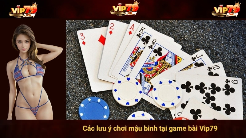 Các lưu ý chơi mậu binh tại game bài Vip79