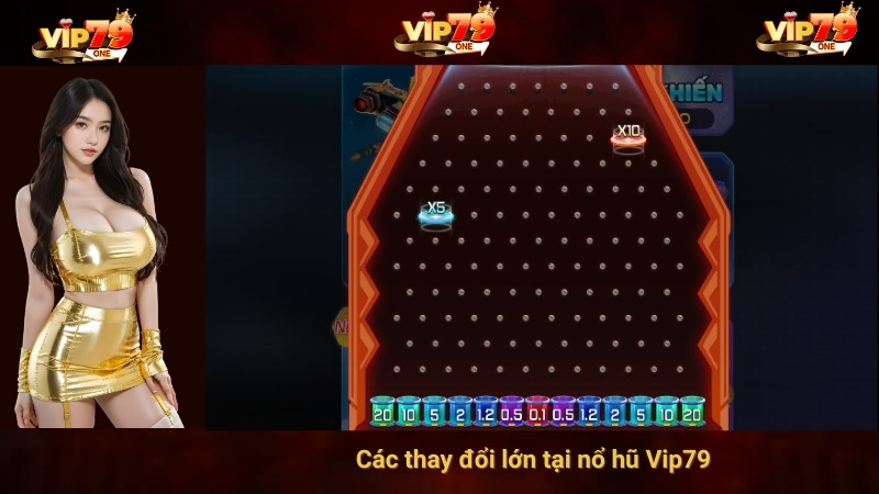 Các thay đổi lớn tại nổ hũ Vip79 