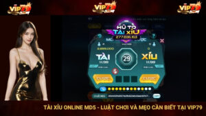 Tài Xỉu Online MD5 - Luật Chơi Và Mẹo Cần Biết Tại Vip79