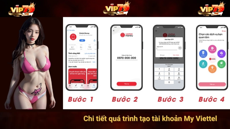 Chi tiết quá trình tạo tài khoản My Viettel