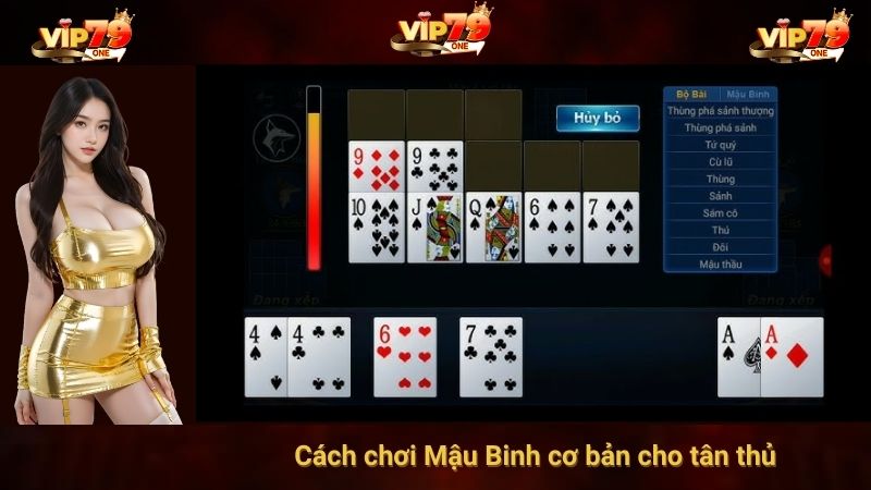 Cách chơi Mậu Binh cơ bản cho tân thủ