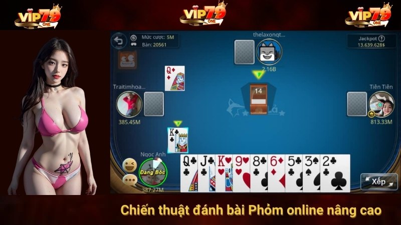 VIP 79 Mách Bạn 5 Chiến Thuật Đánh Bài Phỏm Online Đỉnh Cao 4 Chiến thuật đánh bài Phỏm online nâng cao