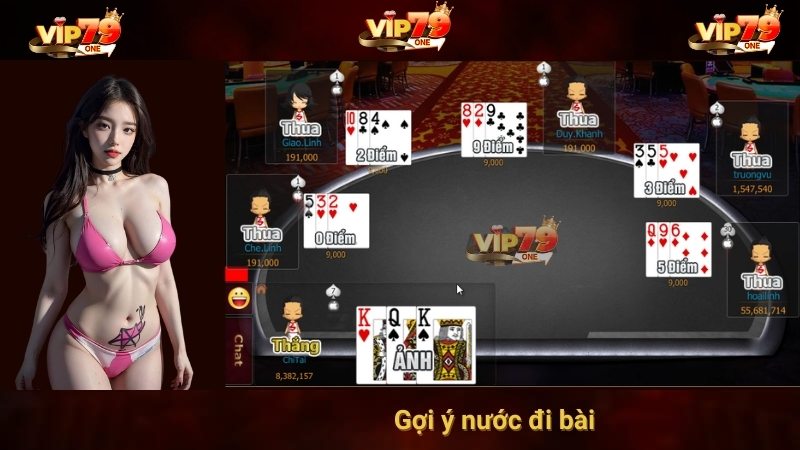 6 Chức Năng Của Liêng Online Chỉ Có Tại Game Bài VIP79 2 Gợi ý nước đi bài