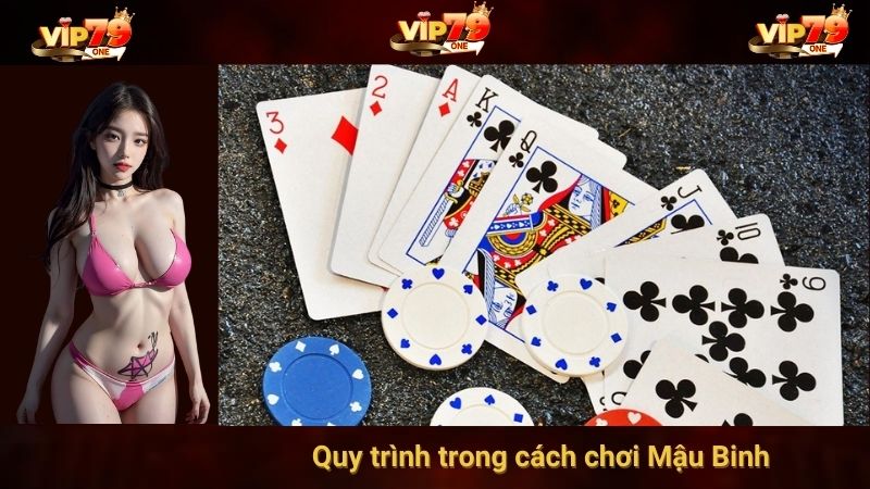 Quy trình trong cách chơi Mậu Binh 