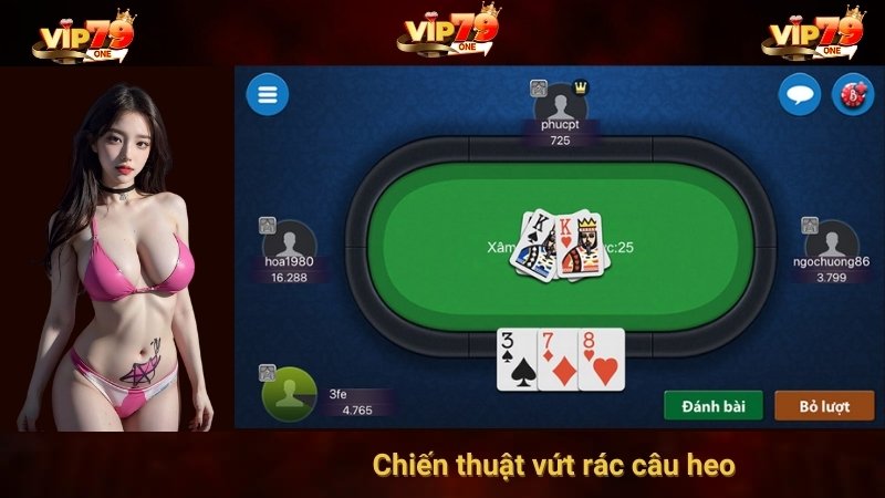 VIP79: Bài Sâm Lốc Là Gì? Kinh Nghiệm Chơi Hiệu Quả Của Cao Thủ 3 Chiến thuật vứt rác câu heo