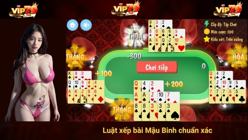 VIP79: Những Điều Cần Biết Về Luật Chơi Mậu Binh 3 Luật xếp bài Mậu Binh chuẩn xác