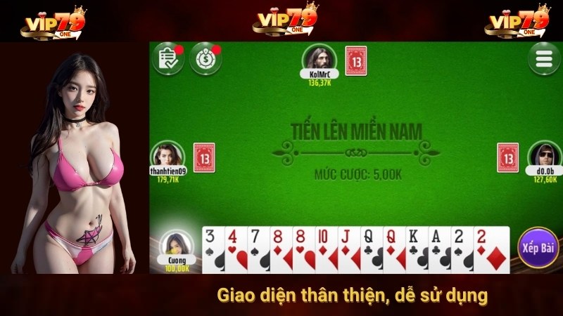 Giao diện thân thiện, dễ sử dụng