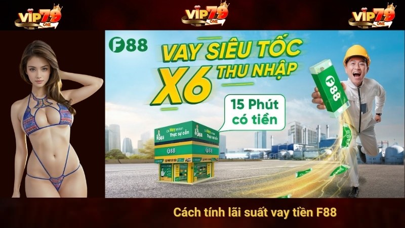 Cách tính lãi suất vay tiền F88