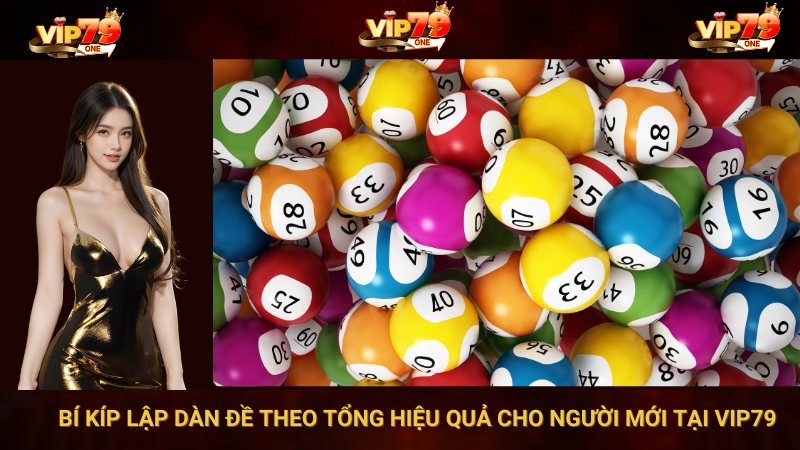 Bí Kíp Lập Dàn Đề Theo Tổng Hiệu Quả Cho Người Mới Tại VIP79 1 Bí Kíp Lập Dàn Đề Theo Tổng Hiệu Quả Cho Người Mới Tại VIP79